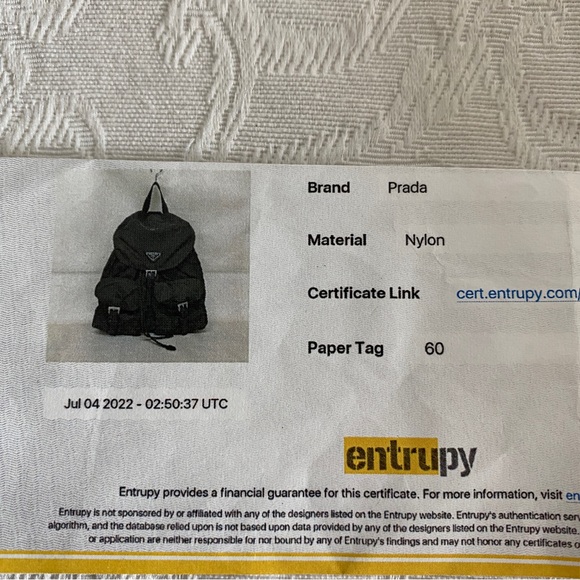 Prada military green nylon backpack - Picture 11 of 13